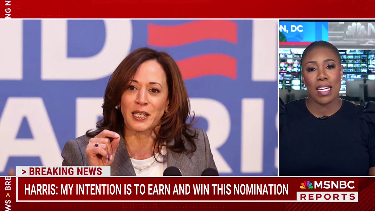 WATCH: Symone D. Sanders Townsend explains next steps for VP Kamala Harris and process moving forward for the DNC.