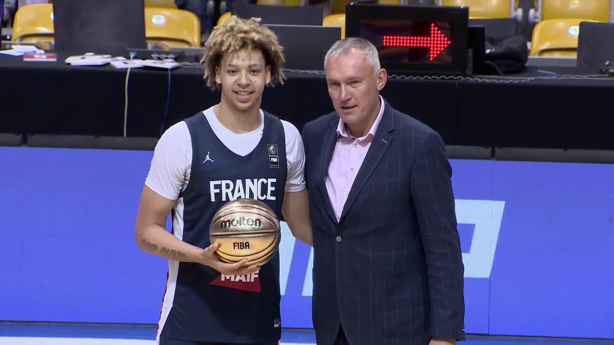 Zacharie Perrin élu MVP de la compétition ! 🤩🇫🇷