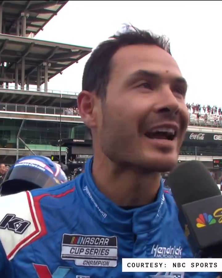 See you then, Kyle Larson! 😎🏁 #Indy500 | #NASCAR