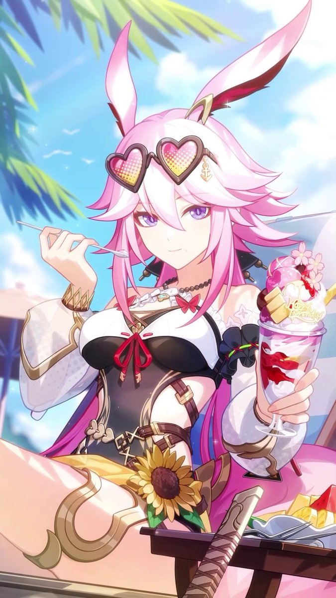 Happy birthday, Yae Sakura! #YaeSakuraBirthdayParty #YaeSakura #HonkaiImpact3rd
