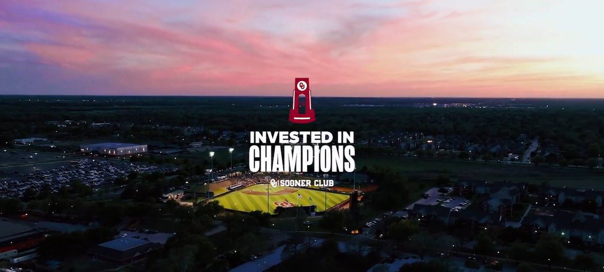 When transformational meets historic ☝️ The Sooner Club | #InvestInChampions
