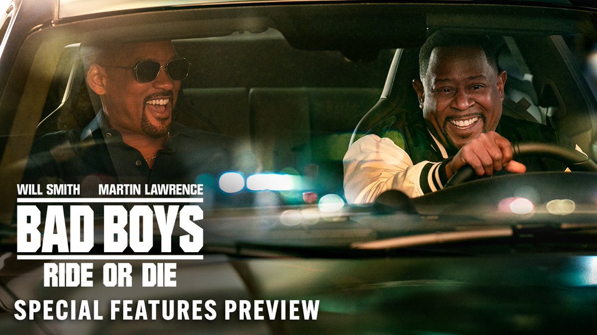 More Will. More Martin. More Bad Boys. Don’t miss a beat of action in #BadBoys: Ride Or Die – including an all new post credit scene. Buy or rent tomorrow: