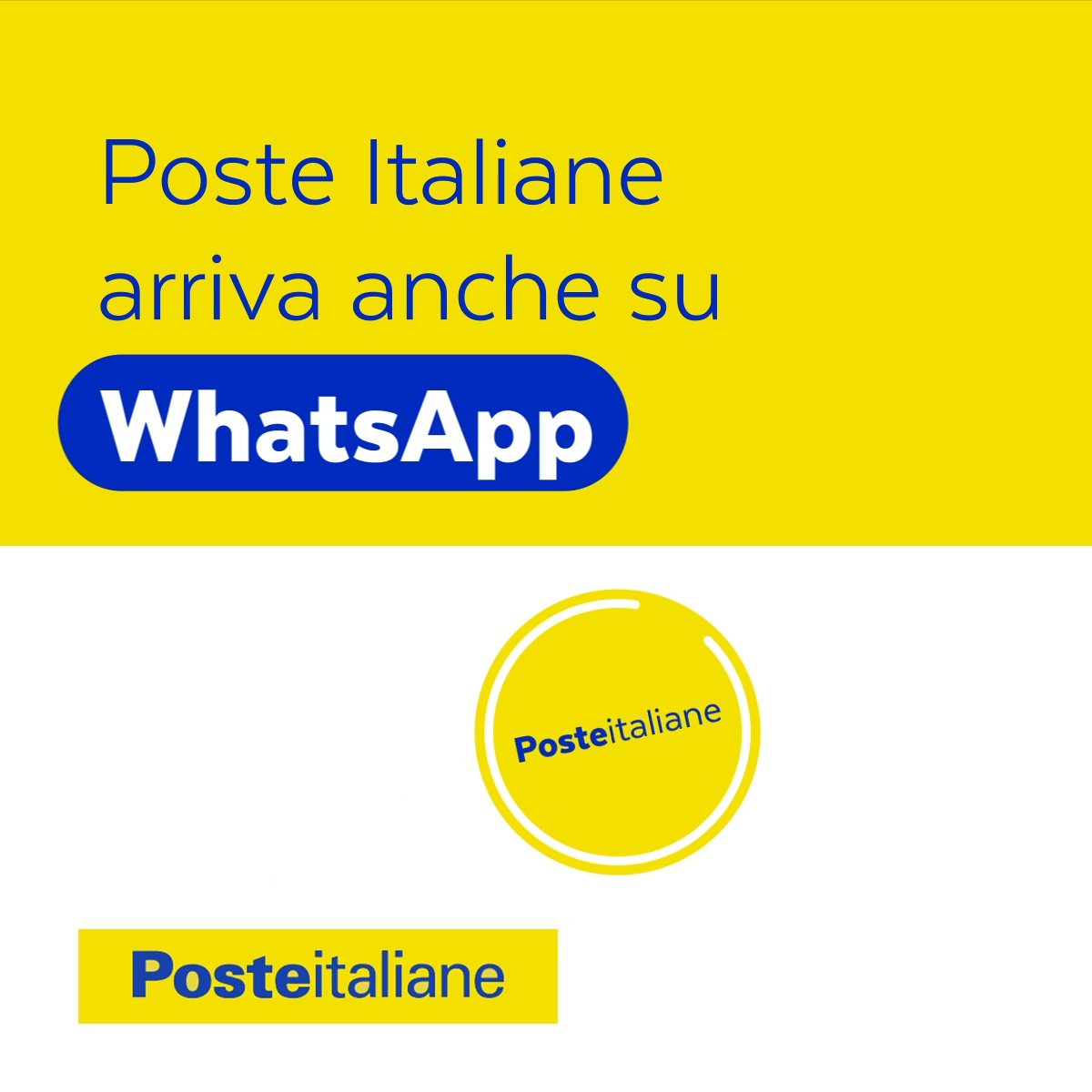 #WhatsApp è l’app di messaggistica preferita dagli italiani. Abbiamo aperto il canale di #PosteItaliane per tenerti aggiornato in modo ancora più facile e veloce. Iscriviti qui