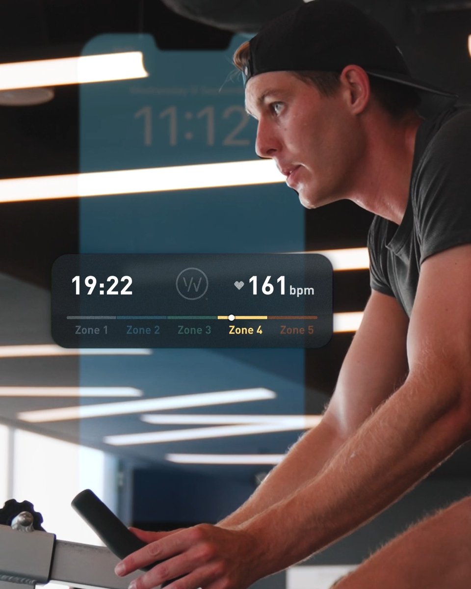 Stay in the zone with the all-new Live Activities widget 📱 Tap + and start an activity to easily view your heart rate, heart rate zones, workout duration, distance, and speed without unlocking your phone. Available for iOS members only