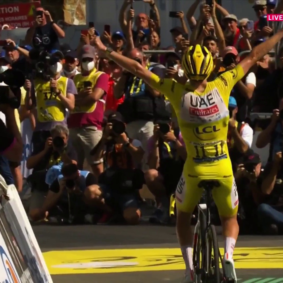 Les 14 attaques dévastatrices de Tadej Pogacar pendant le #TDF2024, régalez-vous 🤤