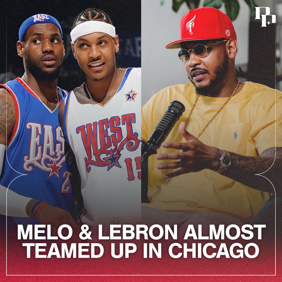 Melo revealed that he had the opportunity to team up with LeBron, D-Wade, and Bosh, but he wasn't comfortable being the fourth option in his prime ๐ฒ (๐ฅ Podcast P with Paul George )