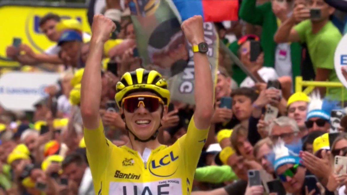 🤩 Las 6 𝐕𝐈𝐂𝐓𝐎𝐑𝐈𝐀𝐒 de Tadej Pogačar en un Tour de France™ para recordar 🤩 💪 El esloveno ha conquistado su tercera 'Grande Boucle' logrando un 𝐃𝐎𝐁𝐋𝐄𝐓𝐄 con el Giro de Italia 🚴 #TDF2024 | #LaCasadelCiclismo