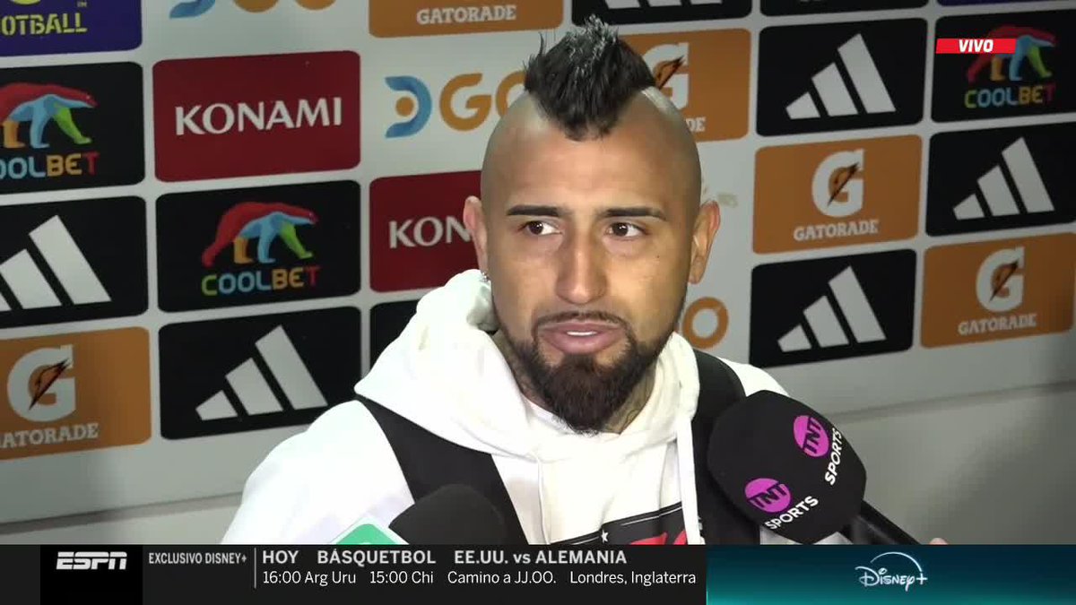 "LO BUENO FUE QUE NOS ACERCAMOS A #COQUIMBO, EL PUNTERO" #SportsCenter Arturo Vidal sacó sus conclusiones tras el accidentado triunfo de #ColoColo sobre #UEspañola, donde el Cacique ganó sobre la hora y sufrió la expulsión de su arquero Brayan Cortés.