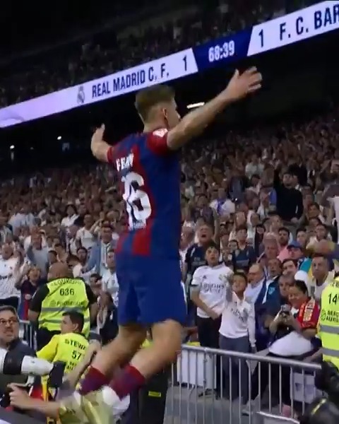 Es una de las celebraciones más patéticas que se ha visto en la historia del fútbol, encima luego te lo remonta Bellingham en el último minuto jajdjsjsjsjsjsj, que duro tuvo que ser.
