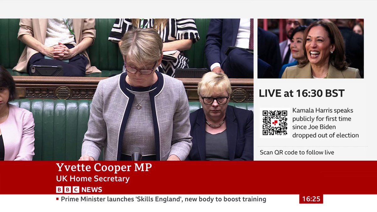 "It is the most shocking waste of taxpayers' money I have ever seen" Home Secretary Yvette Cooper tells the Commons that the Conservative government's Rwanda scheme cost taxpayers £700m
