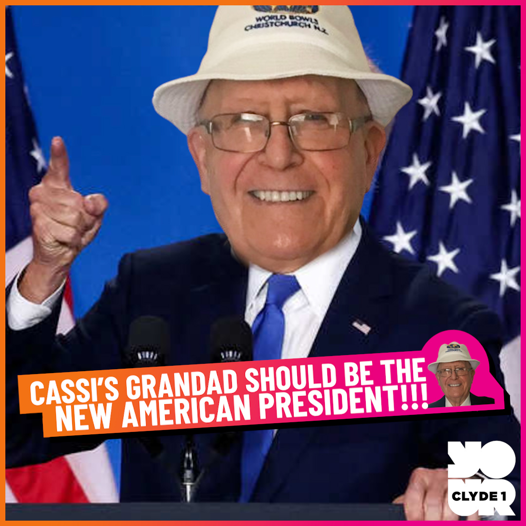 He's going to "Make Pollokshaws Great Again" If they're going to have an old guy in charge... Forget Donald J. Trump or Joe Biden they might as well get 𝑪𝒂𝒔𝒔𝒊's Grandad... A well-dressed Glaswegian, who can sort out the bins 🙌