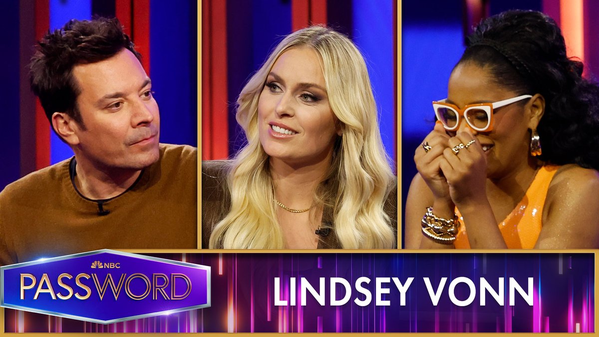 The Password is… Pluto 🤝 Shooting The Moon Catch an all-new episode of Password with lindsey vonn TOMORROW at 10/9c on @NBC!