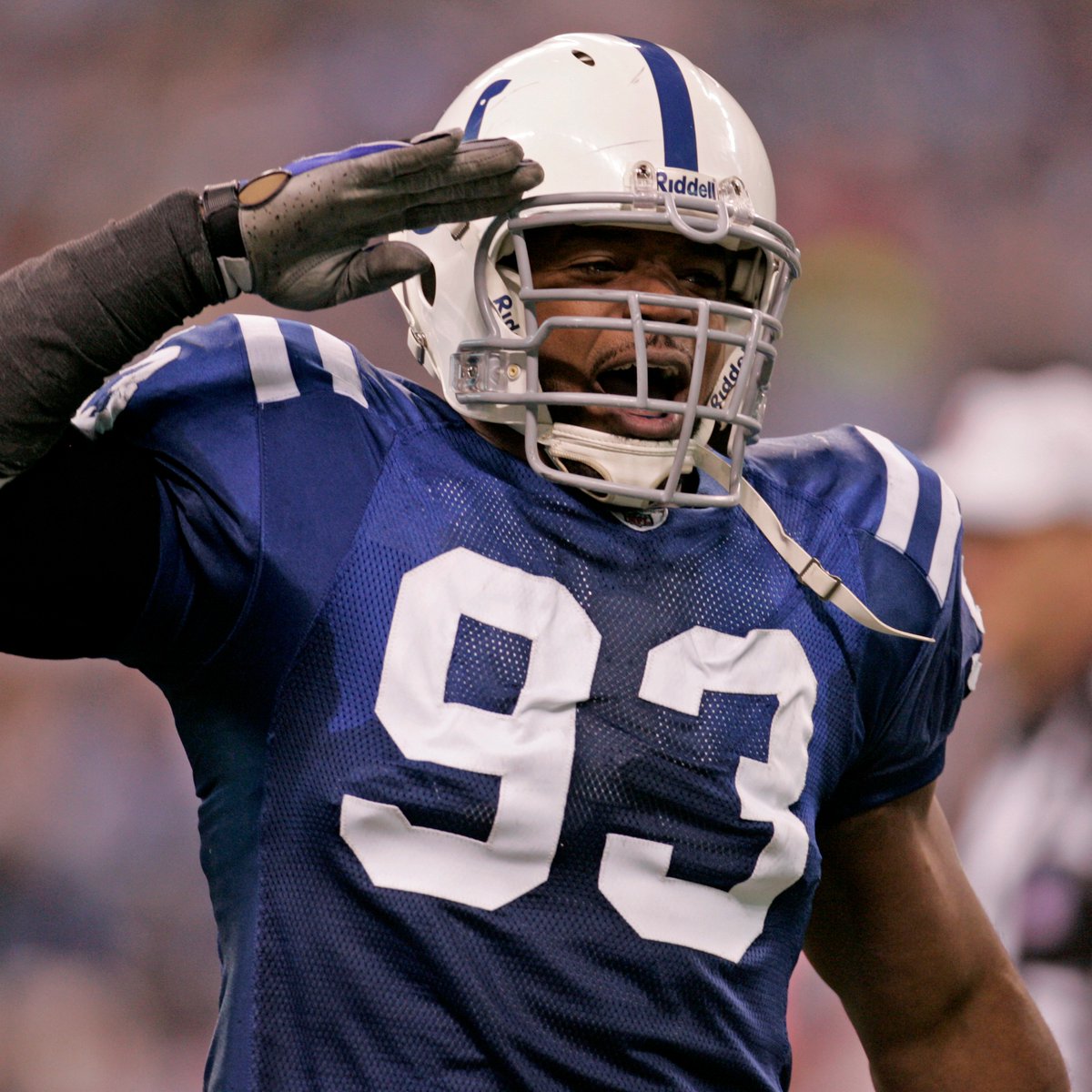 that Dwight Freeney spin move was so nasty 🔥 Dwight Freeney | @colts