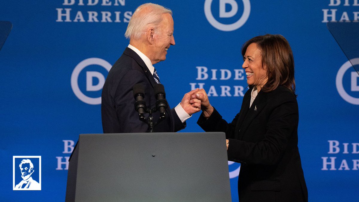 President Biden stepping down is the ultimate demonstration of his love of the nation and his commitment to democracy. Today, we thank him for his service to our country and for having the selflessness and grace to usher in Kamala Harris to finish the job.