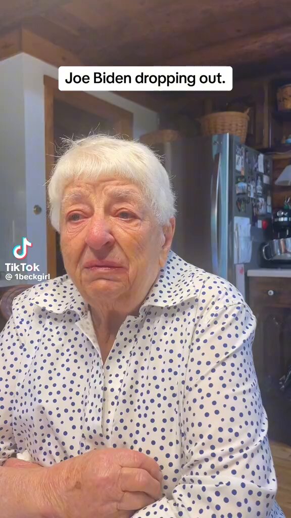 .President Donald J. Trump Joe Biden Mr. President, I hope you see this video I'm posting. This precious woman — who knows her presidential history — speaks for the majority of Americans. WARNING: Have some Kleenex handy. 😭