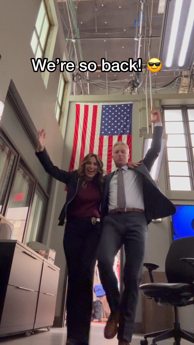 Next stop: #SVU Season 26! 🏃 Jump into the epic return Thursday, October 3 on @NBC.