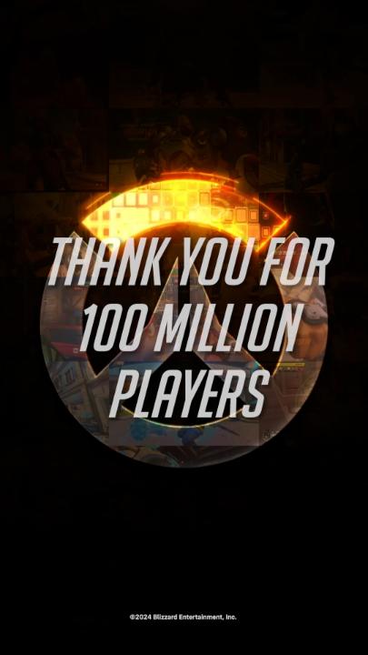 The real heroes of #Overwatch2 are all of you! 🤩 THANK YOU for helping us reach 100 million players 🫶💯