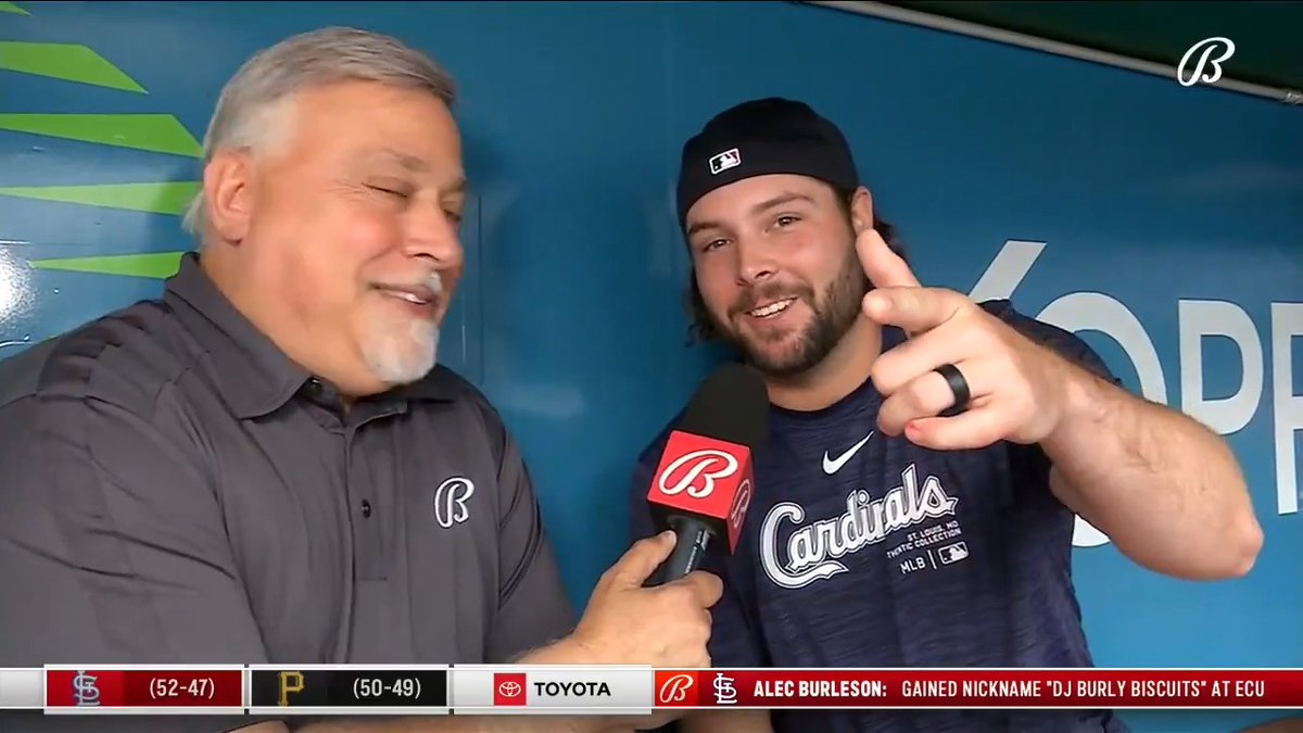 Burly finally tells @TheCatOnBallyTV about his time as a rapper: "I didn't want it to get out because it's kind of embarrassing. ... 'DJ Burly Biscuits' it just came out when I was on one of the tracks. Some guys found out here. They loved it so they started calling me Biscuit."