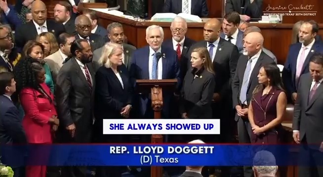 Today, Members from both sides of the aisle joined together on the House Floor to honor the life, legacy and dedication of the fierce Congresswoman Shelia Jackson Lee.