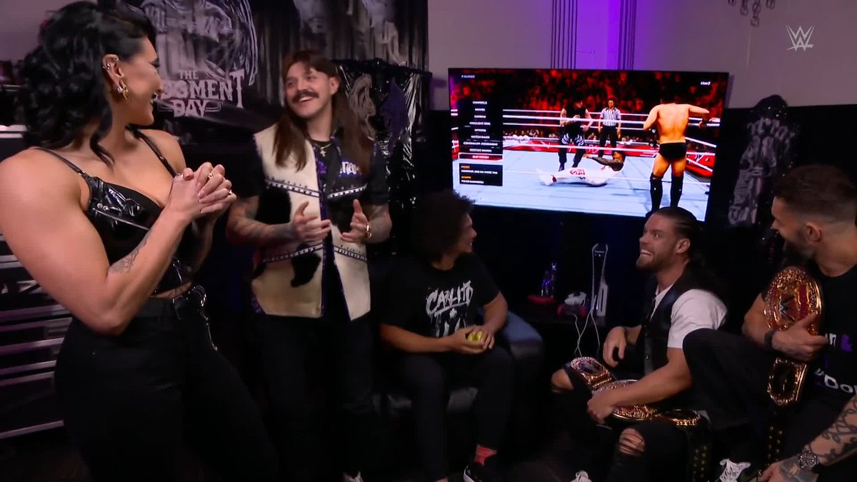 jey uso living in dom's head rent free #WWERaw