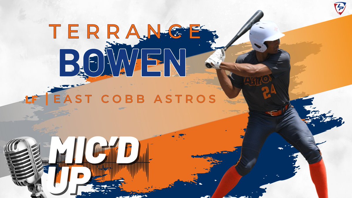 "I feel like a cop right now." 🤣 Between the College Football 25 talk, his top three rappers and surviving the rain, OSU Cowboy Baseball commit Terrance Bowen (BLESSED TRINITY TITANS BASEBALL 🏆/East Cobb Baseball) mic'd up was 𝘦𝘷𝘦𝘳𝘺𝘵𝘩𝘪𝘯𝘨. Prep Baseball | Prep Baseball Georgia