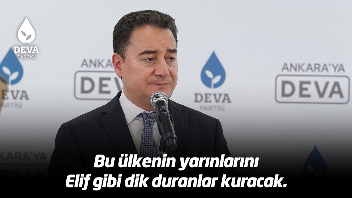 Bu ülkenin yarınlarını, el öpmek için sıralarda bekleyenler değil, Elif gibi dik duranlar kuracak.