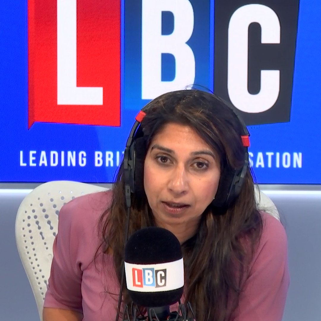 โNo wars were started while Donald Trump was President.โ Suella Braverman explains why she would vote Republican this November.