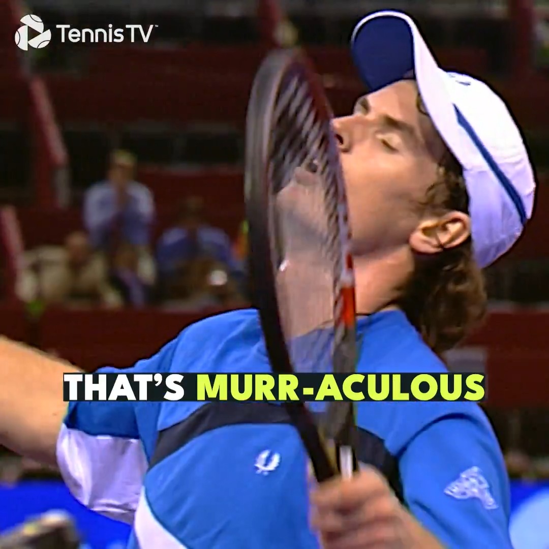 Genuinely feel bad for people that missed out on being a fan of Andy Murray when he was younger because they were taken in by the tired media narrative that he was "boring" or "uninteresting". Man was fucking ELECTRIC. Other-fucking-wordly. ⚡️