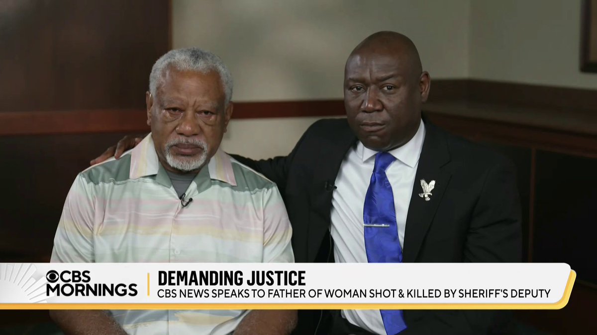 The father of Sonya Massey, who was shot and killed in her home by a sheriff’s deputy, says initially he was under the impression that she was killed by an intruder. Ben Crump says body camera footage of the incident is “one of the worst videos of a police shooting ever.”