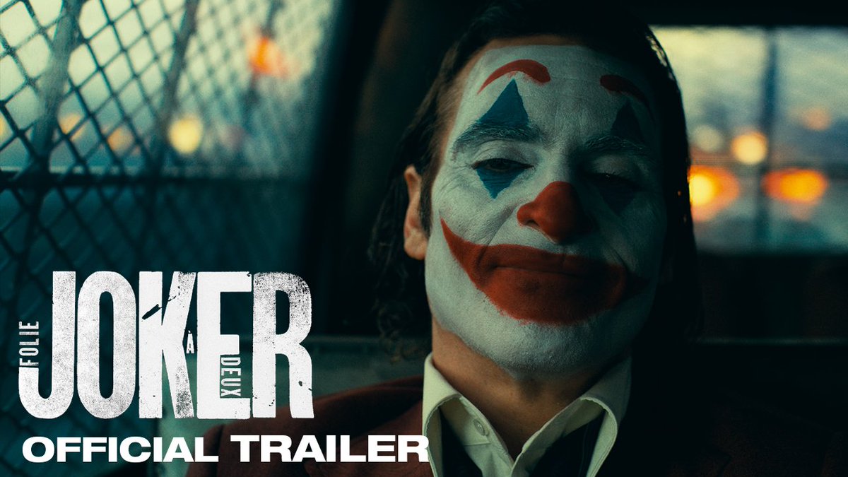 The new trailer for ‘JOKER 2’ has been released. In theaters on October 4.