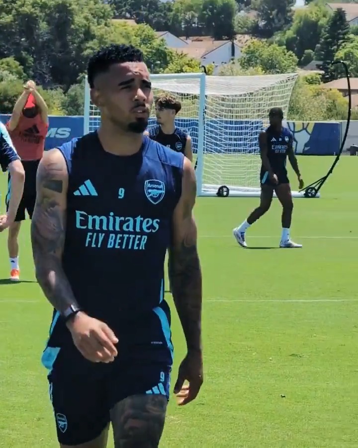 Player cam: Gabriel Jesus 🔍 Shot on Pixel 🤳