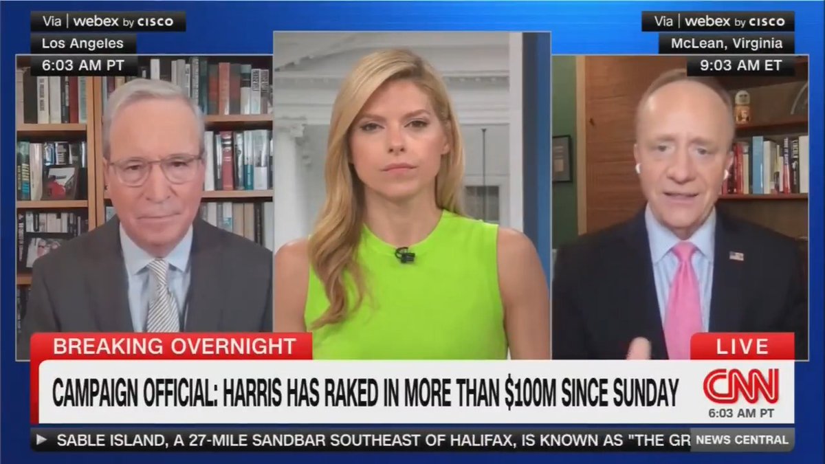 CNN: This is the most amazing campaign launch I think we've ever seen. It’s from the top to the bottom. More than $100 million raised... That money is almost all grassroots. The enthusiasm is palpable