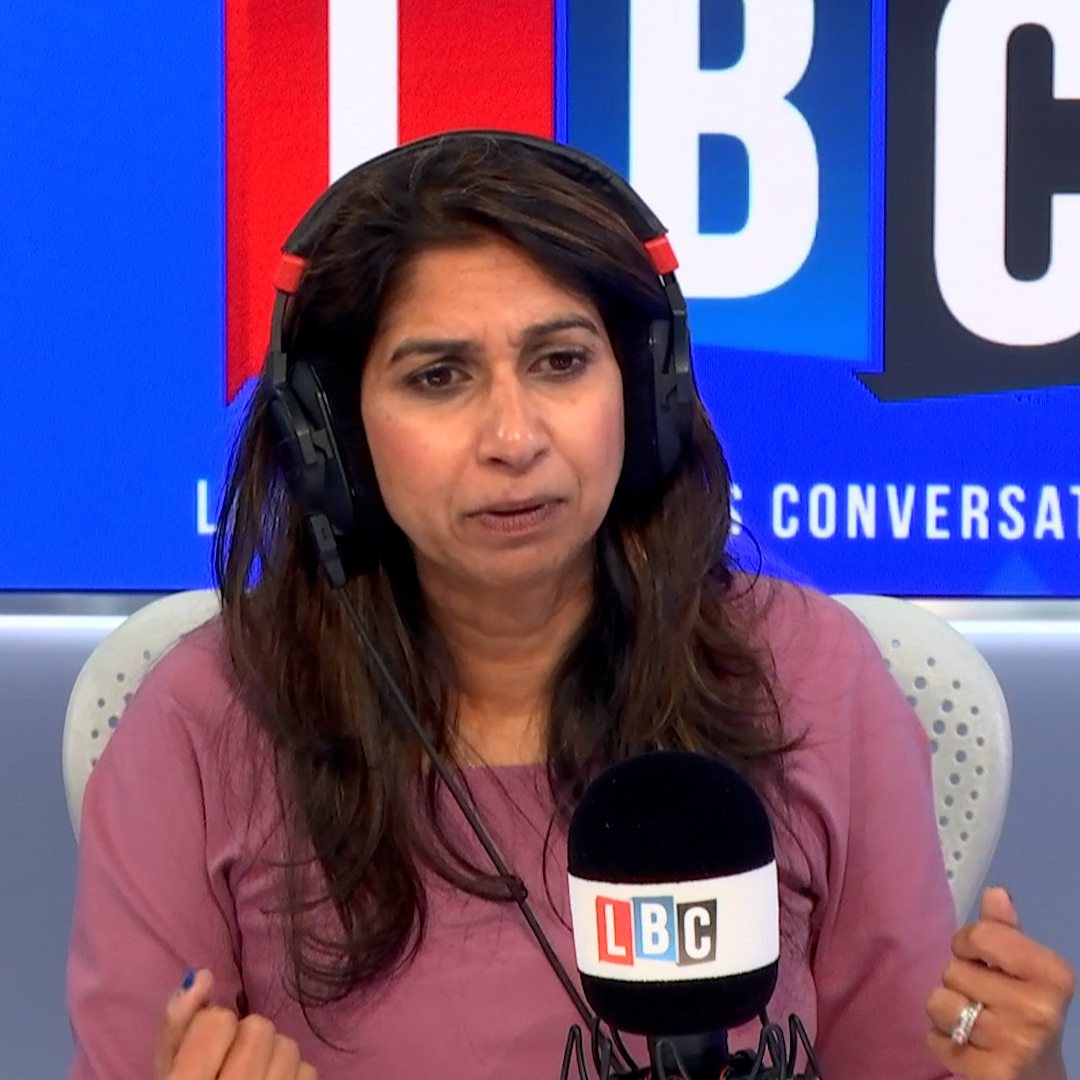"You've basically made everything in this country worse." Caller Ross tells Suella Braverman that anybody under the age of 40 is 'pretty much guaranteed' not to vote for the Tories.