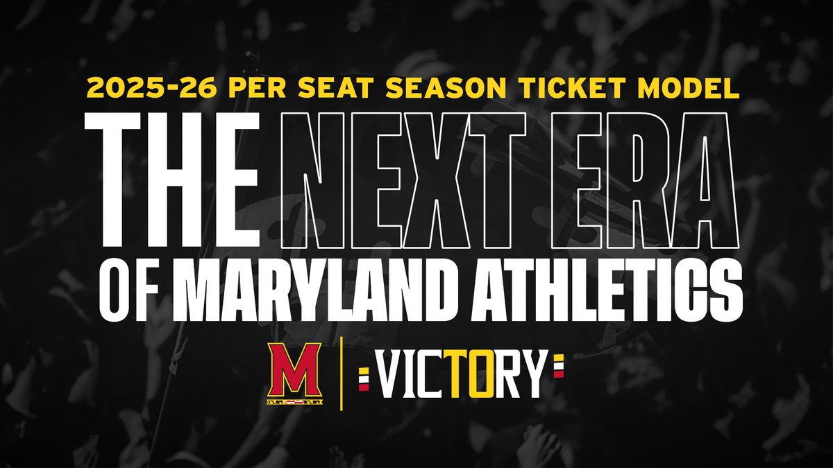 The best seats are now easier to get for our loyal Terp fans! Learn more about our new season ticket and giving process starting in 2025-26 and help lead us To Victory! ➡️