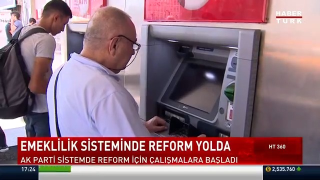 Emeklilik sisteminde reform yolda... AK Parti sistemde reform için çalışmalara başladı.