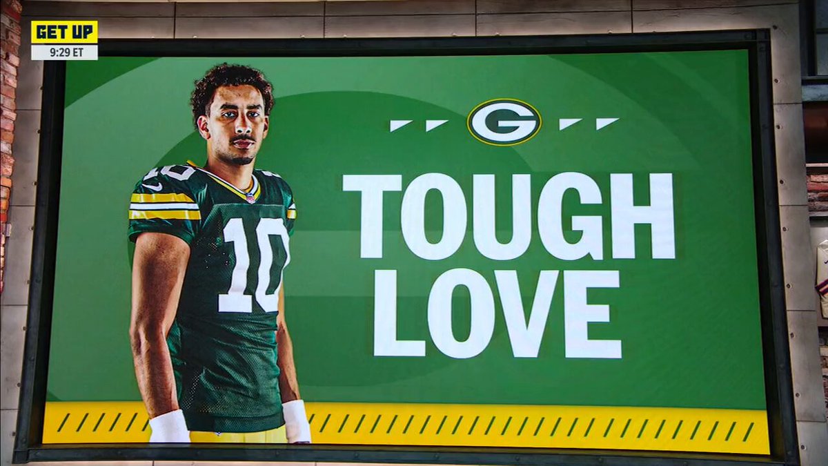 The #Packers are about to get this absolutely right. Get Up