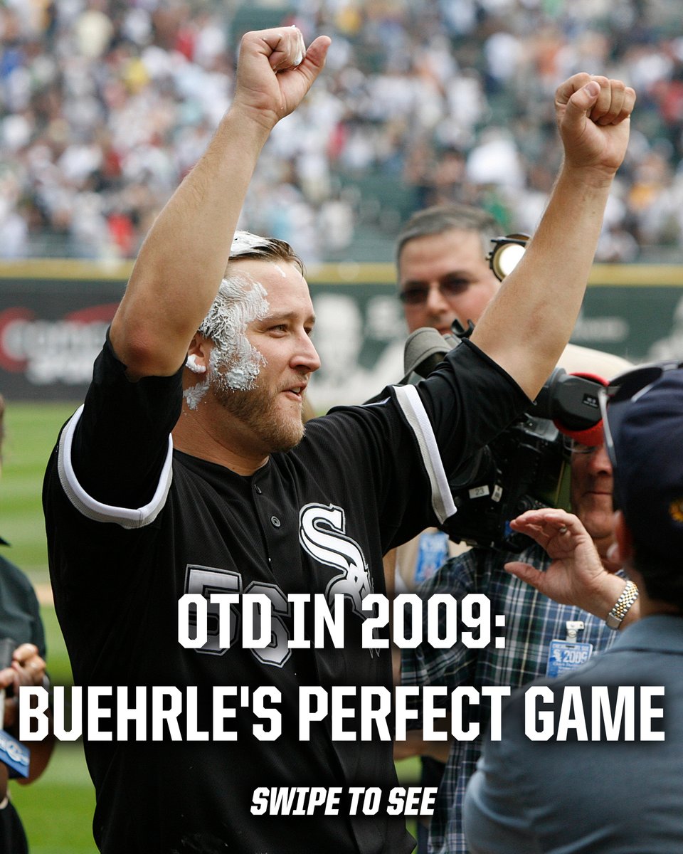 On this day 15 years ago, Mark Buehrle etched his name in the record books and threw the 18th perfect game in MLB history. (MLB x New York Life)