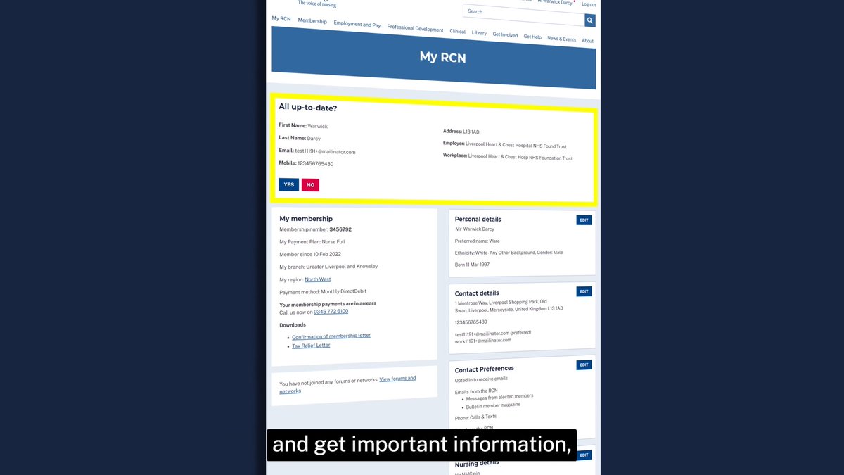 The 2024/25 pay award for NHS staff in England will be announced soon. Take a few minutes and make sure your details are up to date on MyRCN so that you can take part in the consultation ➡️