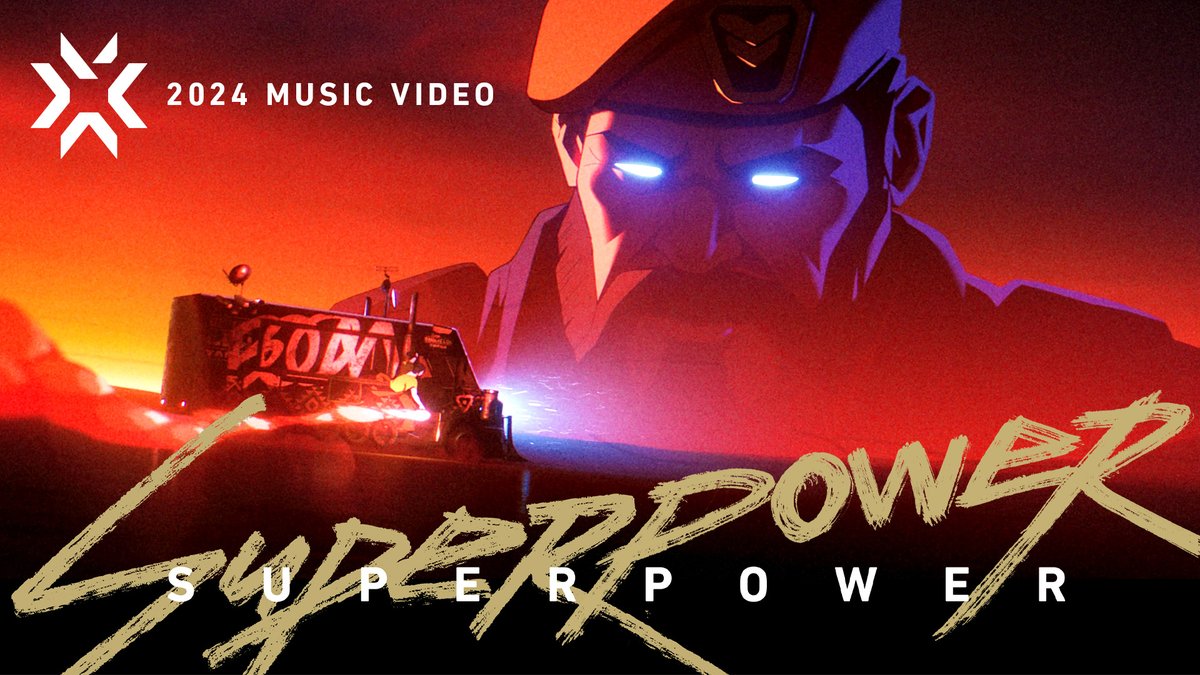 tick, tick, BOOM 💥 your 2024 #VALORANTChampions anthem is here. “SUPERPOWER” ft. KISS OF LIFE &amp; Mark Tuan