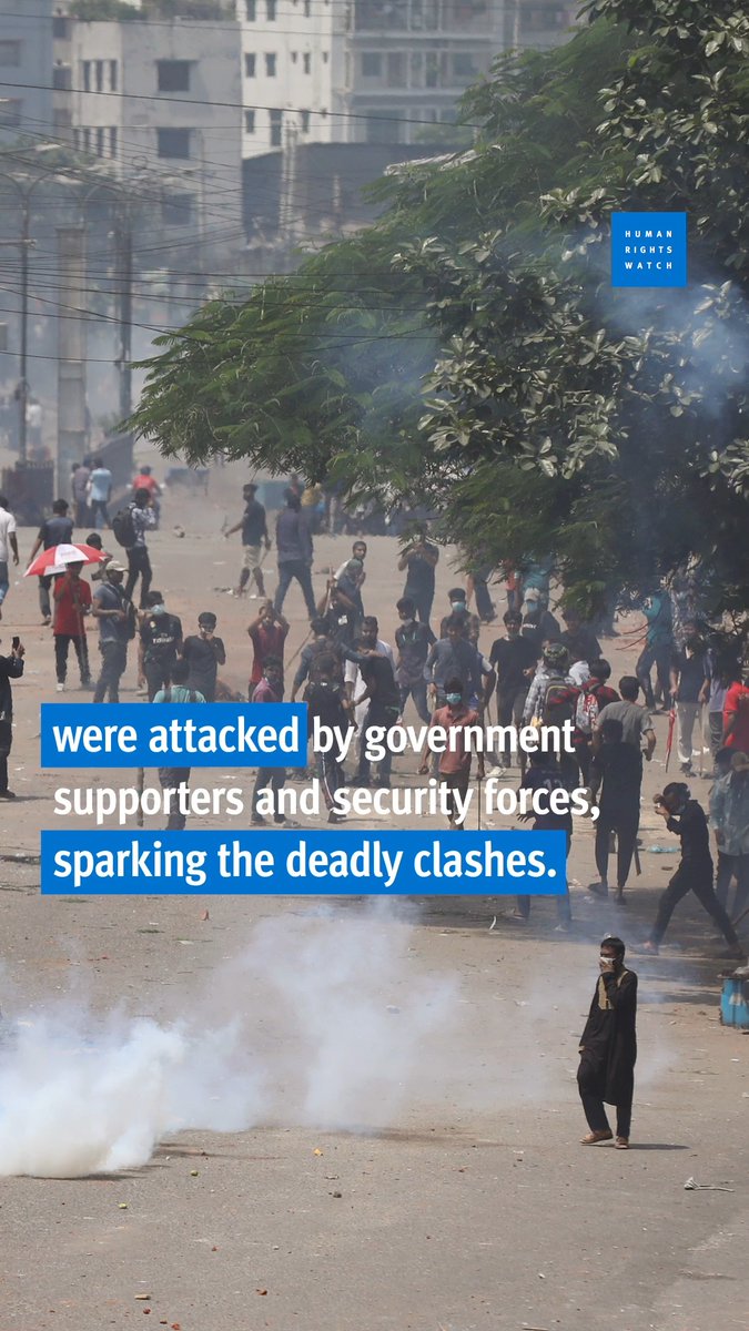 Over 160 people have been killed as students and other protesters clashed with security forces in Bangladesh. Students peacefully protesting job allocation quotas were attacked by government supporters and security forces, sparking the deadly clashes.