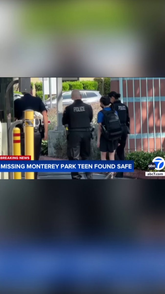 A 15-year-old girl who went missing in Monterey Park last week was found safe outside ABC7's office in Glendale. Alison Jillian Chao was reported missing the afternoon of Tuesday, July 16. Read more at
