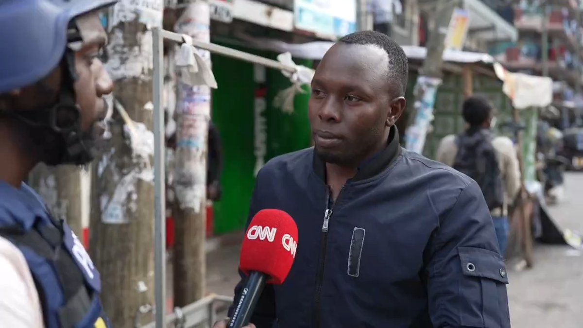 "Ruto hana makosa." Not all young Kenyans support the protests. Kibet Ibrahim told me that President William Ruto should serve the rest of his term in peace