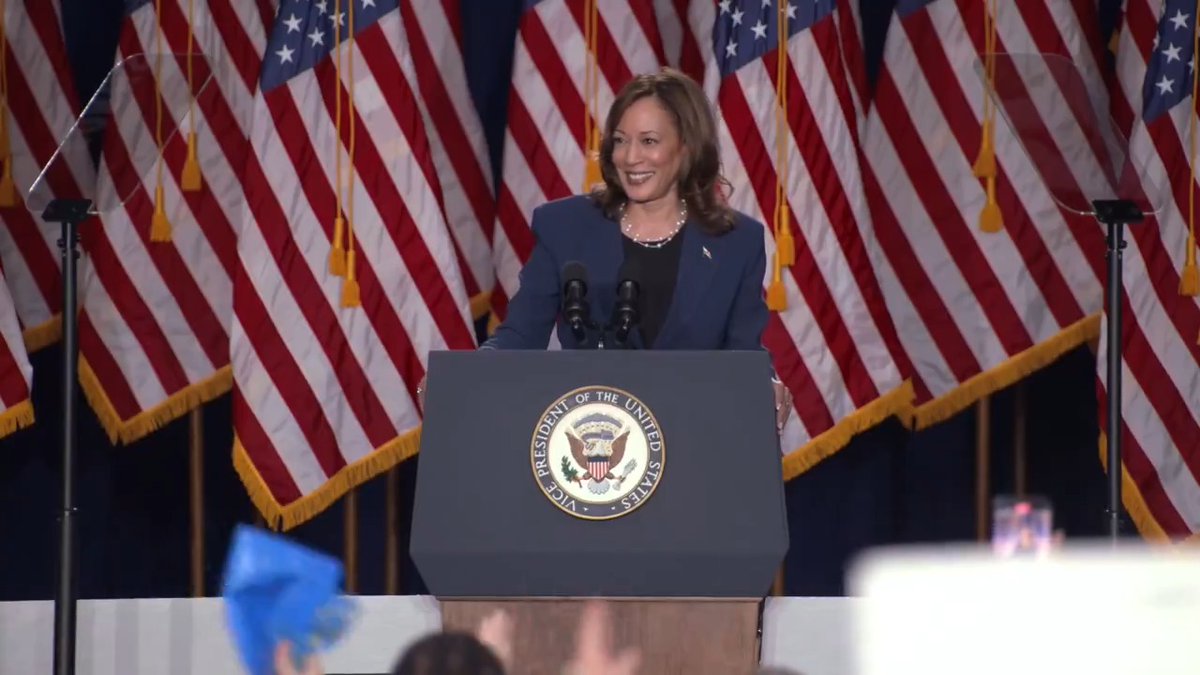 Vice President Harris: We just had the best 24 hours of fundraising in campaign history. This will be a people-first presidency