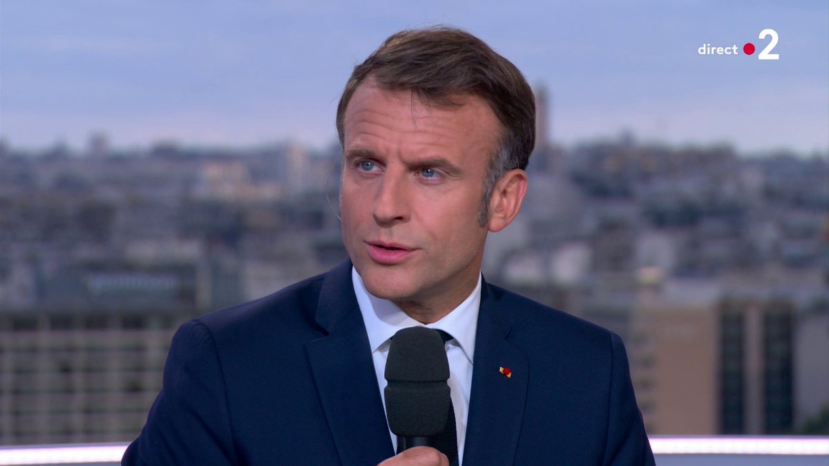 🇫🇷🇮🇱 FLASH | "Les athlètes israéliens et Benjamin Netanyahu sont les bienvenus dans notre pays", a déclaré Emmanuel Macron.