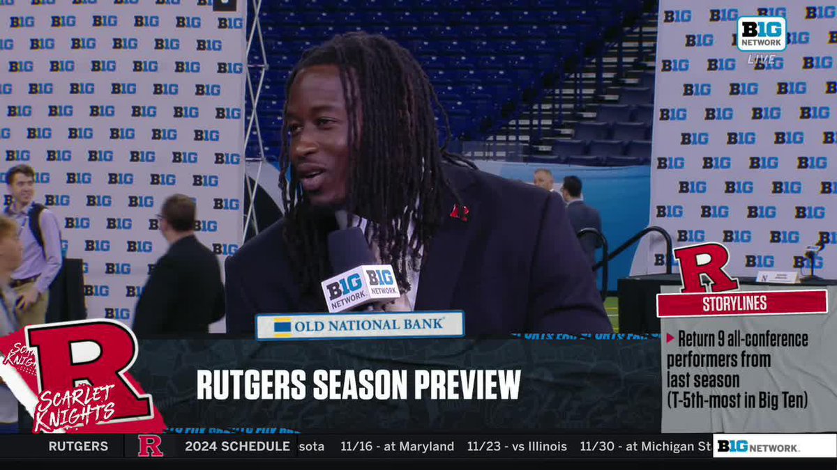 "It's honestly amazing having him there every day." 🥹 Rutgers Football 🪓 LB Mohamed Toure describes what it's like to have his brother, Famah Toure🐐, join the Scarlet Knights. #B1GFootball x #B1GMediaDays