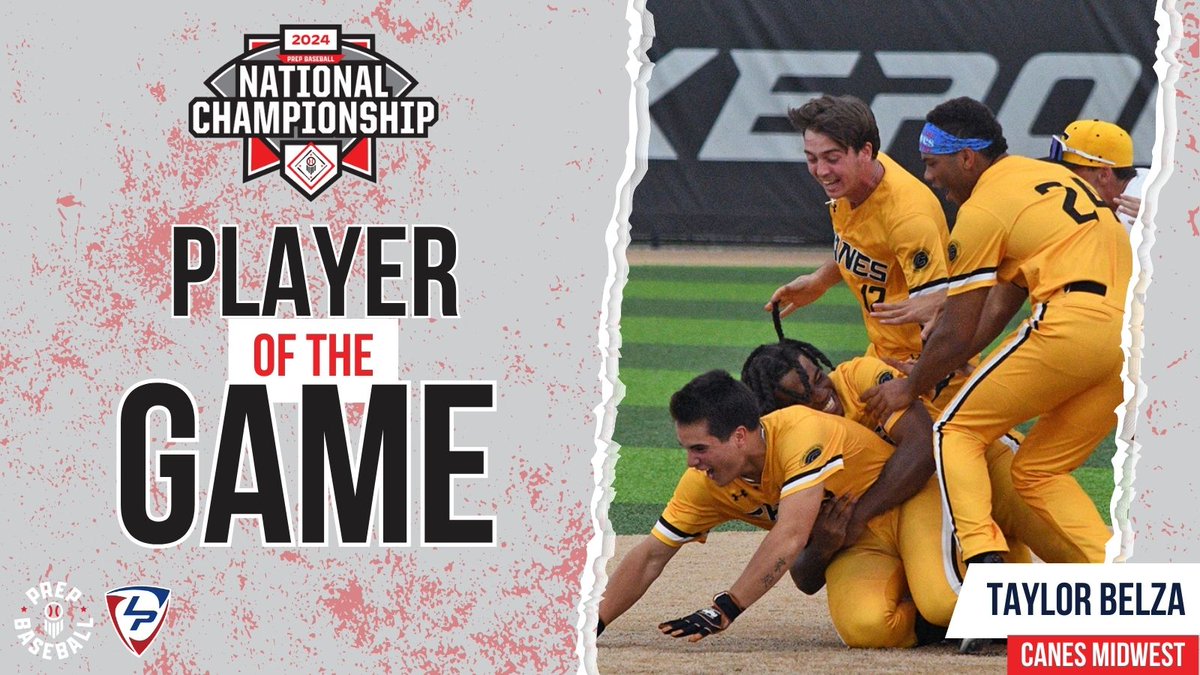 .@taylor_belza walked it off, and Canes Midwest National are #17uNat24 champs. Cory McCartney & Riley Clingman on Belza's moment, and the Saint Ignatius Baseball catcher and Auburn Baseball commit joins Preston Malcom. Prep Baseball | Prep Baseball Ohio