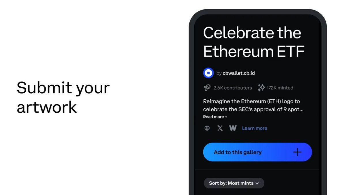 Celebrate the launch of Ethereum ETFs. Collect a commemorative mint + share your creative vision for this pivotal Ethereum moment. →