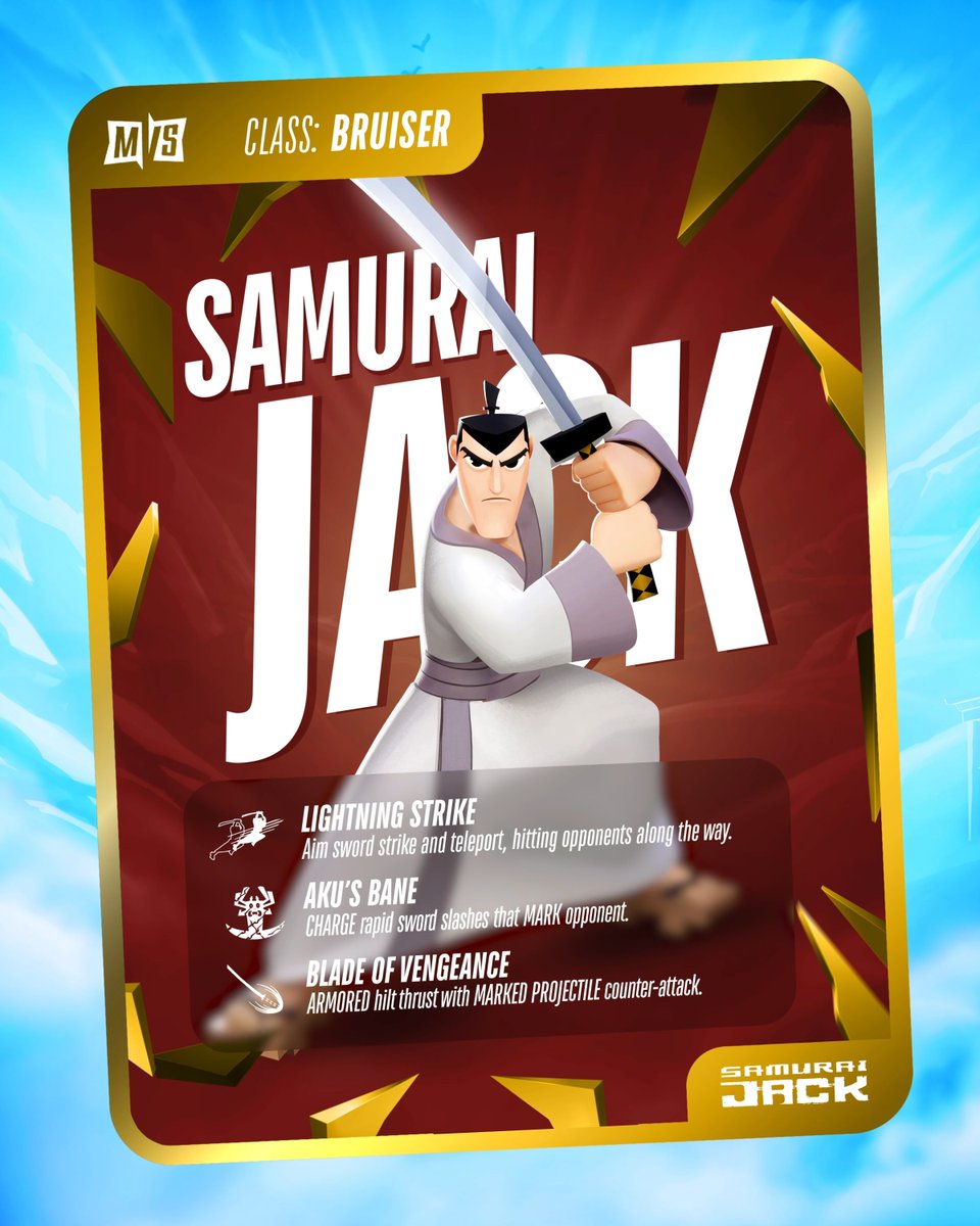 Long ago in a distant land, a samurai warrior stepped forth. #MultiVersus