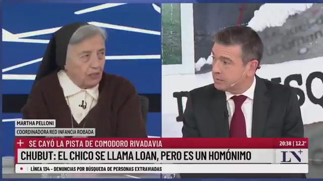 🗣️ "La Cámpora fue parte del trabajo de la droga en Goya". La coordinadora Red Infancia Robada Martha Pelloni habló con Pablo Rossi sobre el Caso Loan. 👉 En #Hora20 por LN+.