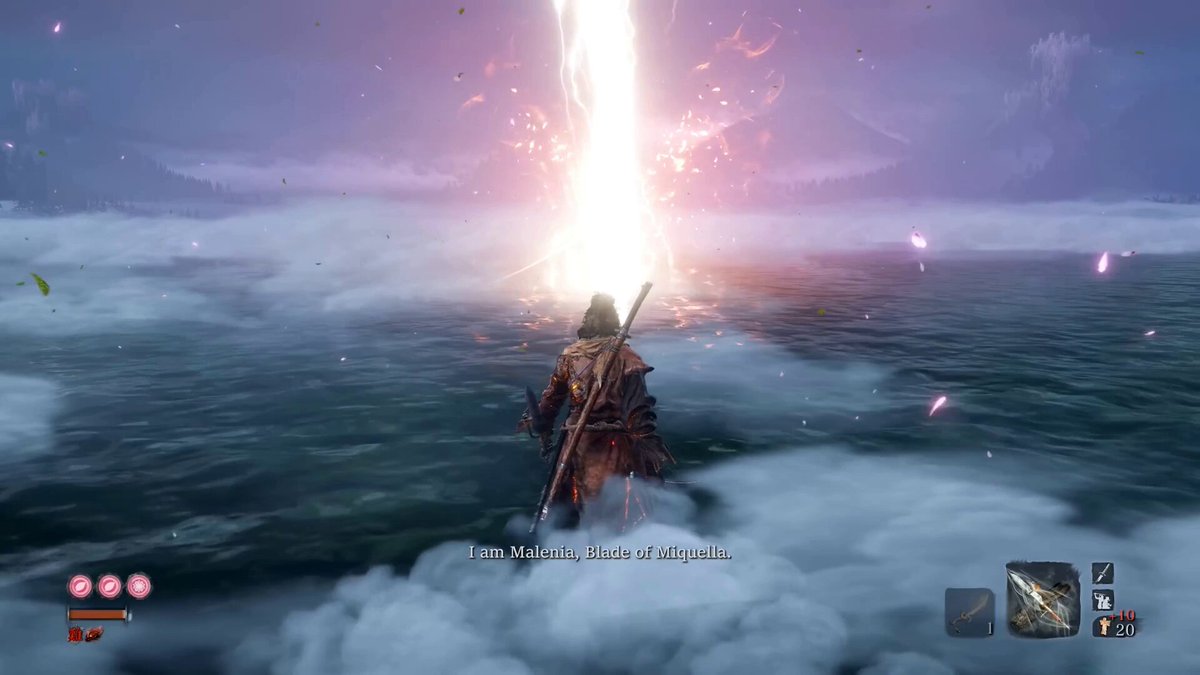 Someone modded Malenia into Sekiro and its actually crazy how well she fits in the game. One would think she was made for it